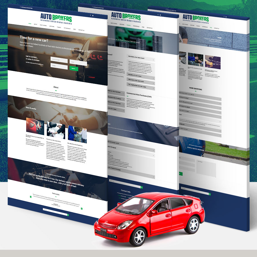 Auto Brokers Branding & Graphics Design